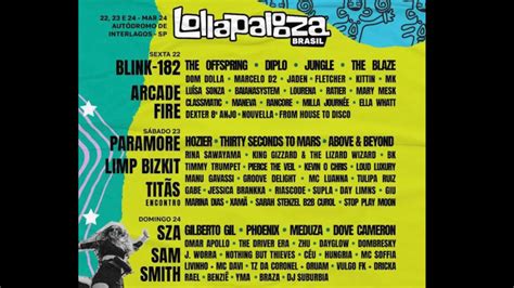 Lollapalooza Brasil Divulga Line Up Separado Por Dias Ucsfm