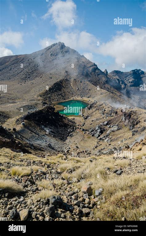 Tongariro Alpine Crossing Stock Photo - Alamy