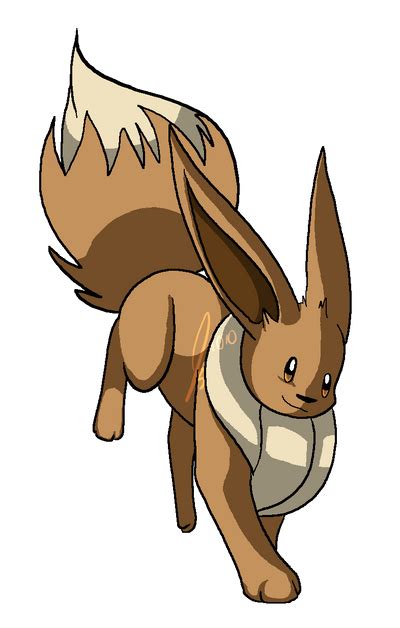 Eevee Jumps By Jaclynonacloud On Deviantart