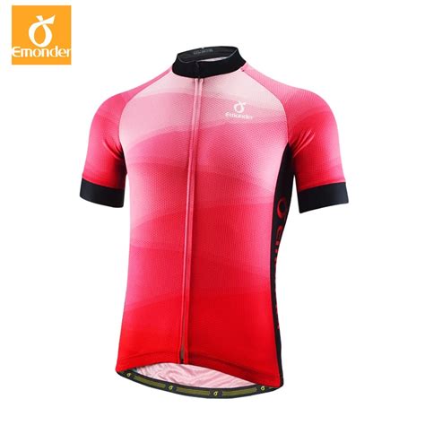 EMONDER Pro Team Camiseta De Ciclismo Para Hombre Ropa Transpirable De