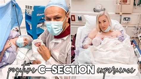 C Section Birth Vlog Repeat Cesarean Positive Experience Baby