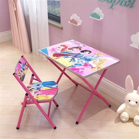 Foldable study table&chair sets for kids | Shopee Philippines