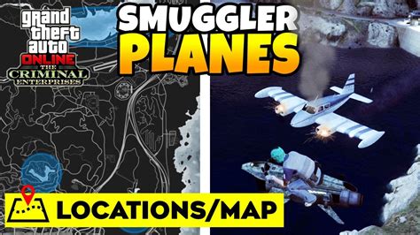 New Smuggler Plane Random Events Locations With Map In Gta Online