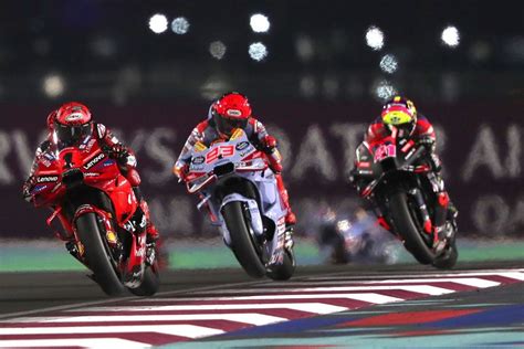 MotoGP Qatar GP: Bagnaia wins thriller, Marquez fourth to cap off ...