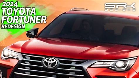 Toyota Fortuner Redesign Rendering Srk Designs Youtube