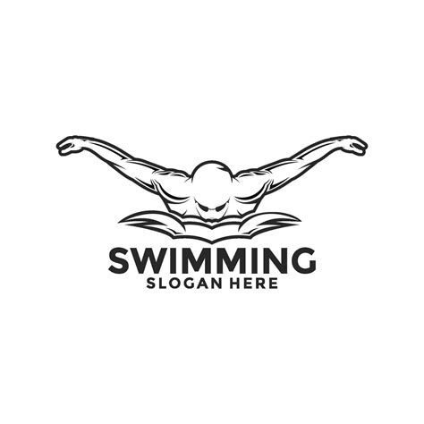 swimming logo icon vector, Swim logo design template 35679632 Vector ...