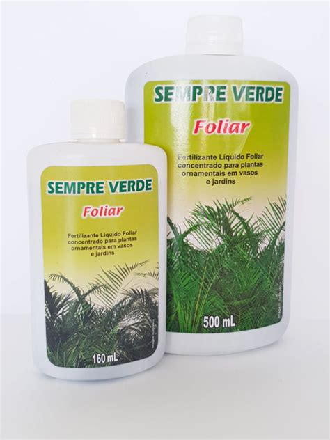 Sempre Verde Foliar Líquido Concentrado Sempre Verde