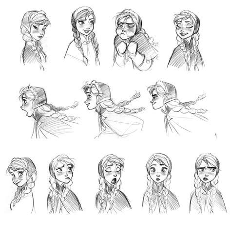 Frozen Character Design