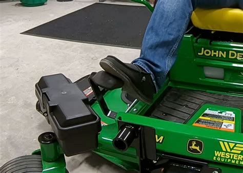 24 Learning Center How To Install A Toolbox Kit On A John Deere Z5 Zero Turn Mower