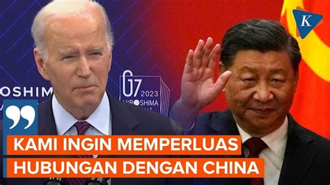 Biden Sebut Ketegangan As China Bakal Segera Mencair Youtube