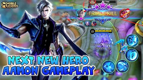 Aamon Mobile Legends Next New Hero Aamon Gameplay Mobile Legends