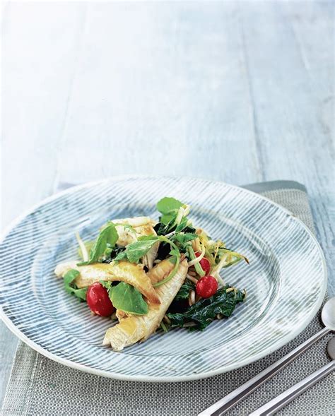 Grilled Mackerel Salad With Miso Dressing Recipe Delicious Magazine