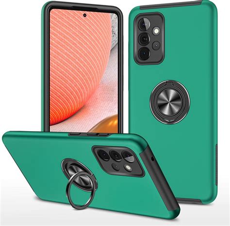 Hard Cover Met Ring En Magneet Geschikt Voor Samsung Galaxy A Hoesje