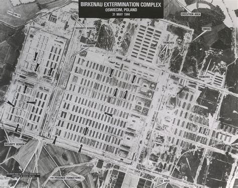 Aerial Photographs Of Auschwitz