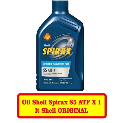 Jual Oli Shell Spirax S5 ATF X Auotomatic Transmission Fluid 1L