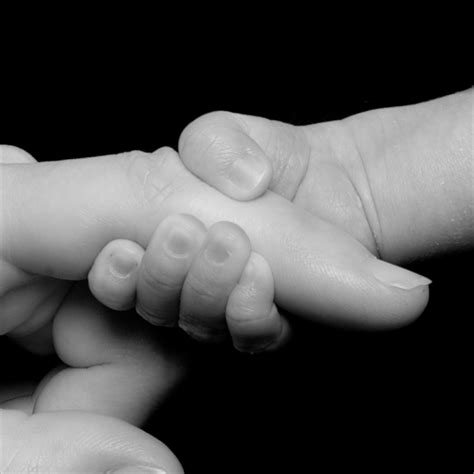 Baby Hands Black And White