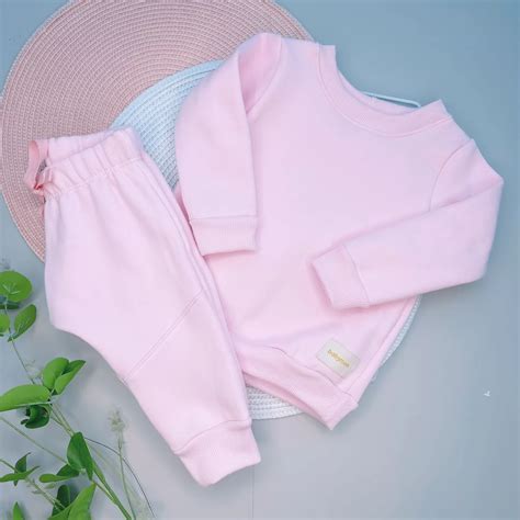 Conjunto Blusa Moletom Rosa Baby Mee Moda Bebe