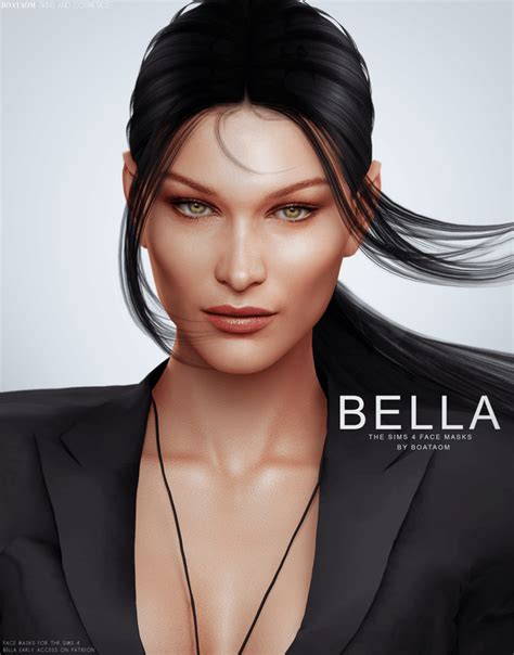 Bella Face Masks And Skin Overlay The Sims Book