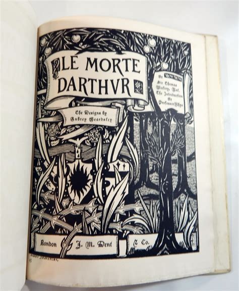 Morte Darthur Portfolio Reproductions Of Eleven Designs Omitted From