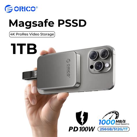 Внешний твердотельный накопитель ORICO для iPhone | AliExpress