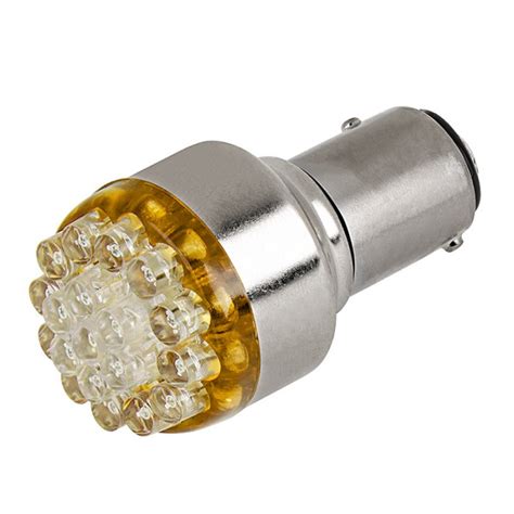 1157 Led Bulb Dual Function 19 Led Forward Firing Cluster Bay15d Bulb 1157 Amber 100