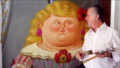 Le Peintre Et Sculpteur Fernando Botero Ma Tre Colombien Des Volumes