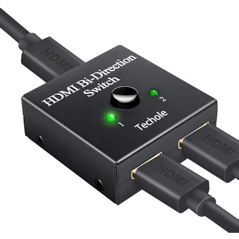 Hdmi Switch Techole Bidirectional Hdmi Splitter In Out Input