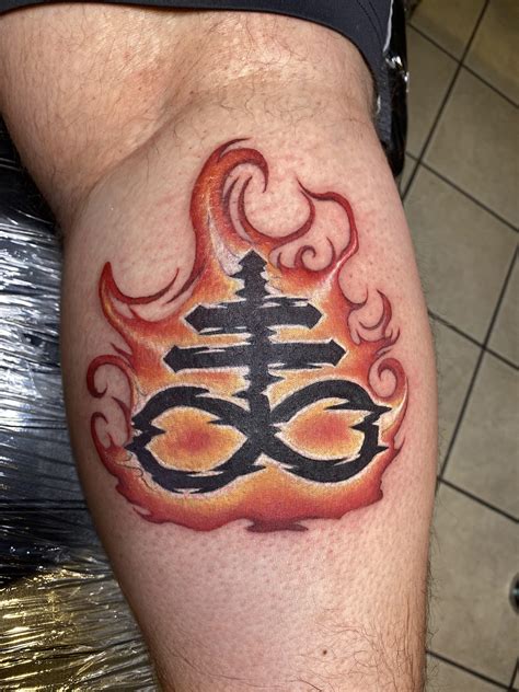 Leviathan Cross Tattoo