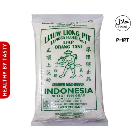 Jual Tepung Tapioka Sagu Tani Liauw Liong Pit Cap Orang Tani Shopee