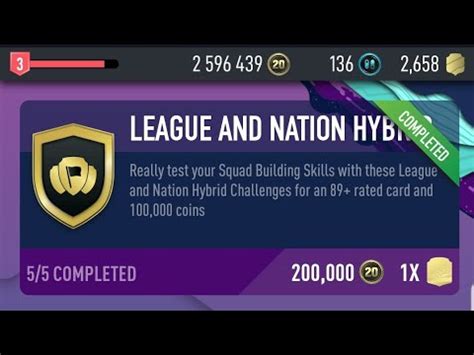 HOW TO COMPLETE LEAGUE AND NATION HYBRID ALL SBC SOLUTIONS VETERAN