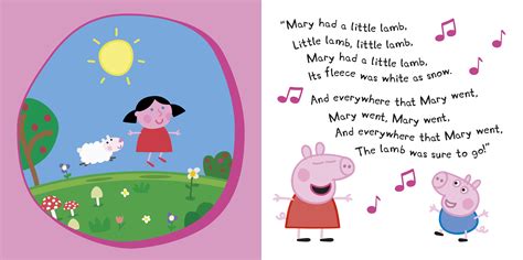 Peppa Pig : Nursery Rhymes, Singalong Storybook with Audio CD by ...