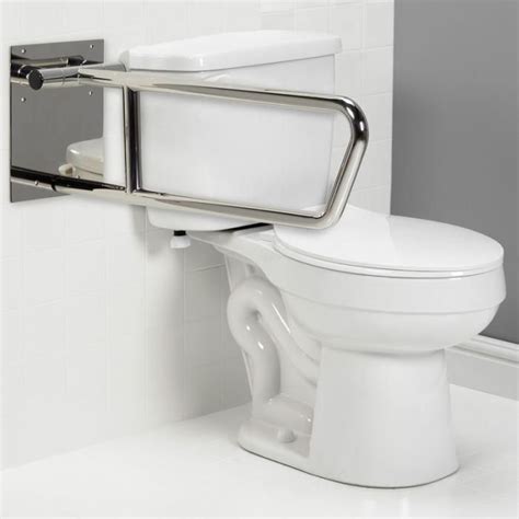 Freedom Swing Up Side Of Toilet Grab Bar 30 Inch Polished Grab Bars