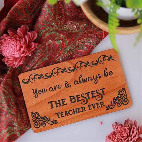 Gifts for Teachers | Personalized Teachers Day Gifts Online - woodgeekstore