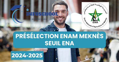 Pr S Lection Enam Mekn S Seuil Ena Infoschool