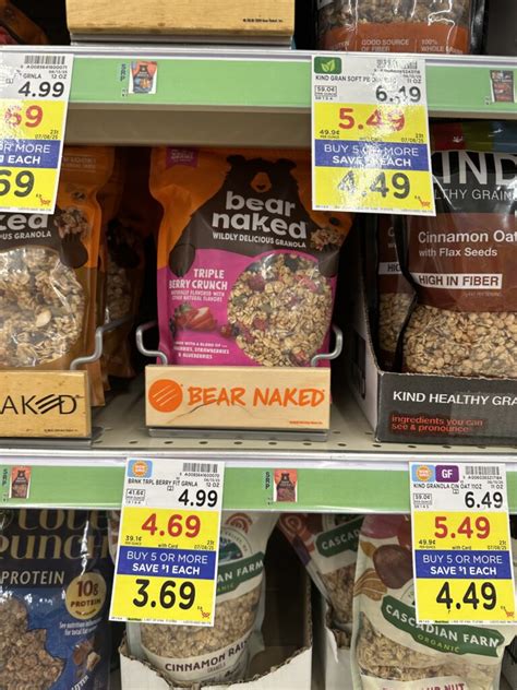 Bear Naked Granola As Low As 2 69 Kroger Krazy
