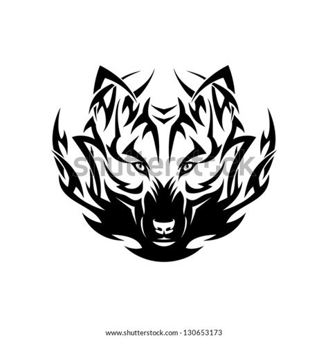 Alpha Wolf Symbol Tattoo