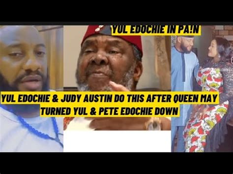 Yul Edochie Judy Austin In Sh M After Queen May S Do Unimaginable Yul