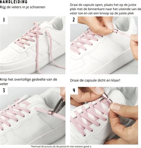 Agletless Roze Elastische Veters Zonder Strikken Plat 9mm Bespaar