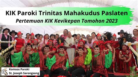 2 KIK Paroki Trinitas Mahakudus Paslaten Pertemuan KIK Kevikepan