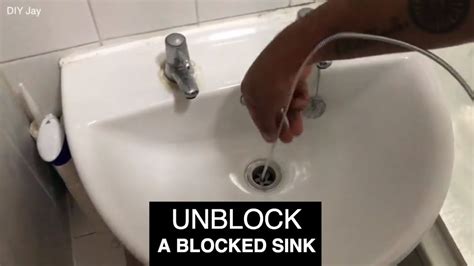 How To Unblock A Blocked Sink Youtube