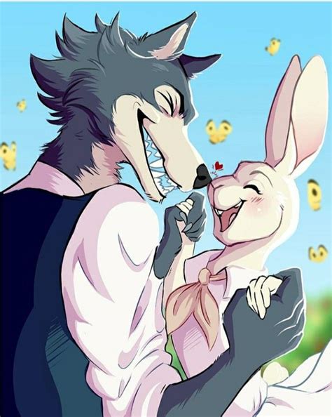 Legosi And Haru Anime Anime Style Furry Art