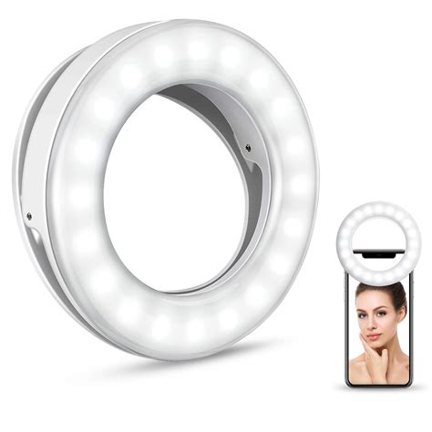 Buy Selfie Ring Light Rechargeable Selfie Fill Light With Retaining