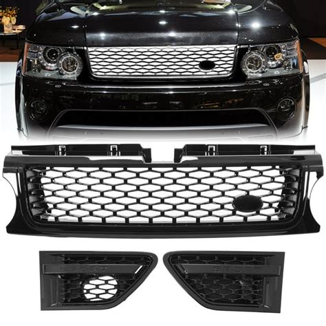 Kojem Front Grille Air Side Vents For 2010 2013 Land Rover Range