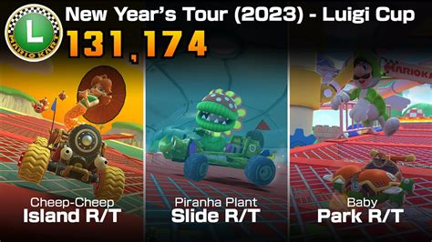 Mario Kart Tour New Year S Tour Week Ranked Luigi Cup