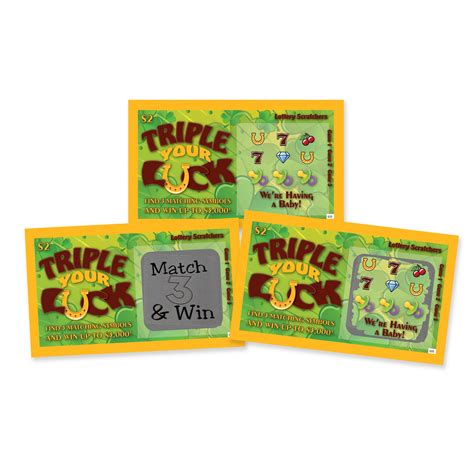 My Scratch Offs Pregnancy Announcement TRIPLE YOUR LUCK Baby Reveal