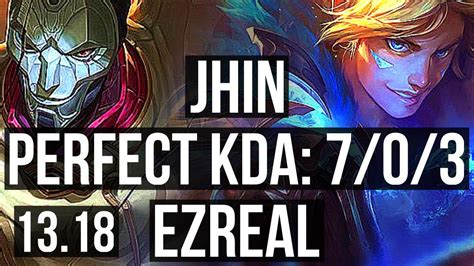 JHIN Rakan Vs EZ Rell ADC 7 0 3 1 9M Mastery 600 Games