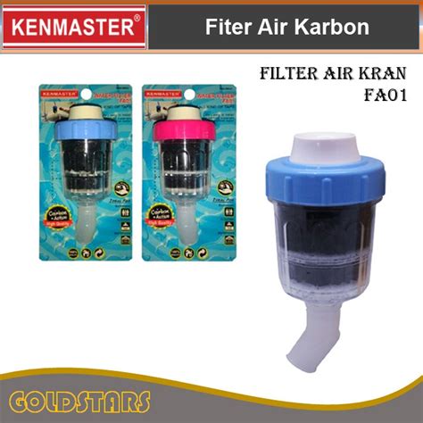 Jual Filter Air Carbon Aktif Kenmaster Saringan Kran Air Water