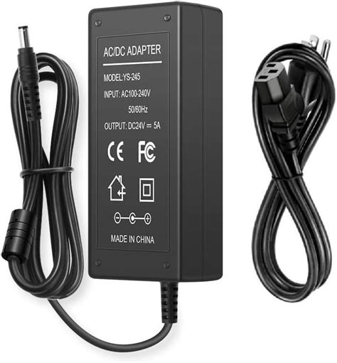 Amazon SHNITPWR 24V DC Power Supply 24 Volt 5A 120W Power Adapter