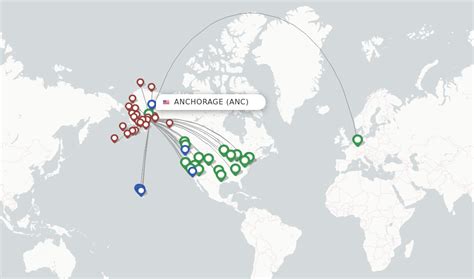 Direct Non Stop Flights From Ted Stevens Anchorage Anc