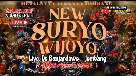 Live Hari Ini New Suryo Wijoyo Ft Andika Audio Di Banjardowo Jombang